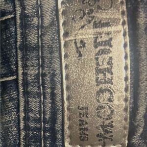 Dark Blue Bootcut Jeans